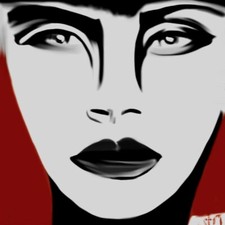 Naive Portrait Female  95x95