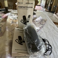 Kompakttelefon Tel 5-K audioline große Tasten,Seniorentelefon analog Hörgeräteko