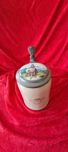 Antiker bierkrug schützenkrug - antiker, bierkrug-schützenkrug