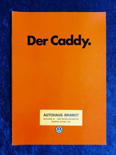 Caddy prospekt 1985 12 - prospekt,
