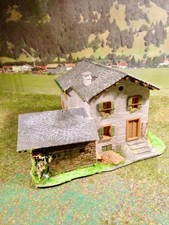 H0 Kibri Schweizer Alpenhaus aus Anlagenauflösung f. Modellbahn Anlage etc.