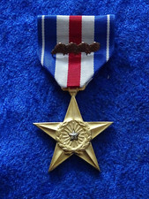 (A19-012) US Orden Silver Star Medal Original 5 fache Verleihung