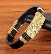 Lederarmband freimaurer - ,