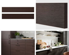 IKEA ASKERSUND Eschenachbildung dunkelbraun 2 x Schubladenfront 10 x 60 cm