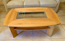 Tisch Couchtisch Erle Massiv L = 105 cm B = 65 cm H = 48 cm 