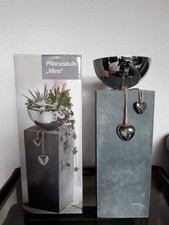 Pflanzsäule MIRA / Blumensäule Holz In Betonoptik 40,5 cm OVP