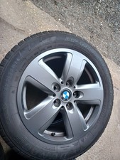 Winterräder BMW 1er F40 Winterreifen 205/55R16 Dunlop -7mm RDK Alufelgen 2er F44