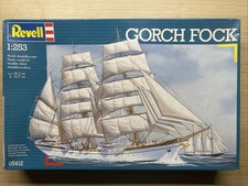 Revell 05412 Gorch Fock Modellbausatz 1:253 OVP (ohne Anleitung)