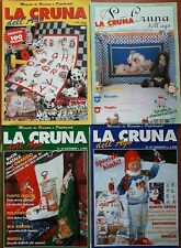 Konvolut 4 Zeitschriften Die Krune des Sees Stickerei Pathwork Kreativ Nähen Hobby Feen