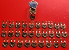 30x Sprungzahl Anhänger Abz FALLSCHIRMJÄGER Metall DDR NVA DynamoBerlin STASIMfS