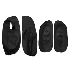 2/4 Tür Leder Türverkleidung Tür Pappe Armlehne Abdeckung For Golf 4 Jetta MK4