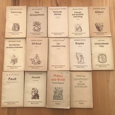 14 verschiedene alte Reclam