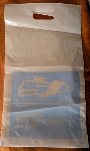 Ddr plastiktüte vereinigter - ddr,