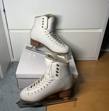 Jackson Premiere Eiskunstlauf-Schlittschuhe in größe 38,Farbe:Weiß