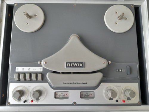Revox tonbandgerät stereo - tonbandgerät,