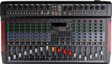 JB Systems Live-16 Mixer 16 Kanal USB Bluetooth Mic Line MP3 Media Player 48V