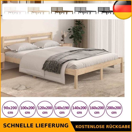 Massivholzbett doppelbett bett - massivholzbett,