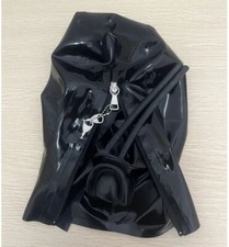 Latex Hood Rubber Mask with
