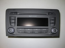 Audi A3 8P Facelift Radio Concert MP3 CD Player Tuner Doppel DIN 8P0035186P