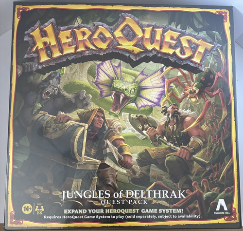 Avalon hill heroquest jungles - hill,