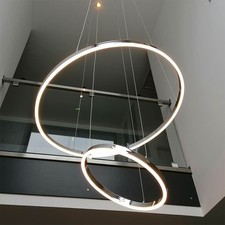 s.luce Ring 100 LED-Pendelleuchte direkt oder indirekt 5m Abhängung