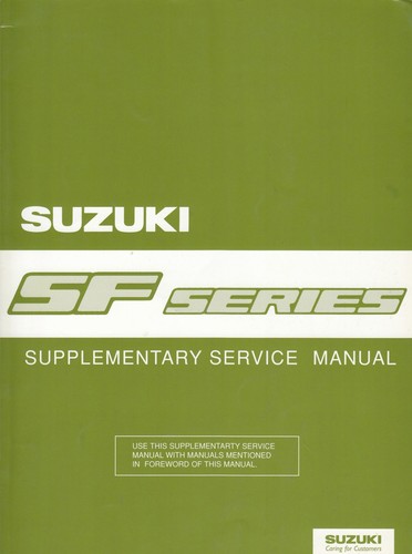 Suzuki swift series - swift, sf