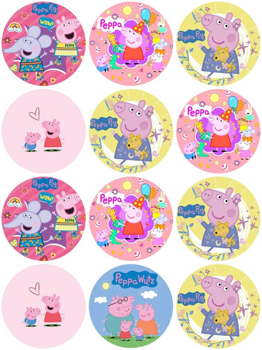 Tortenaufleger peppa wutz 12 - wutz, +