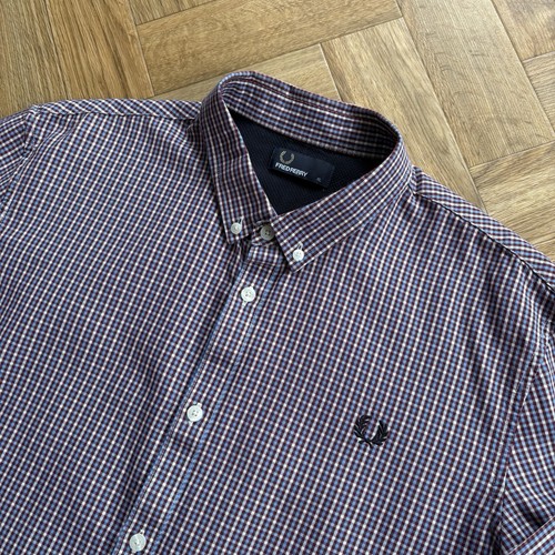 Fred perry langarm karohemd - perry,