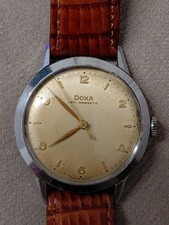 Doxa Swiss Made Armbanduhr Herren, Handaufzug, Funktioniert, Guter Zustand