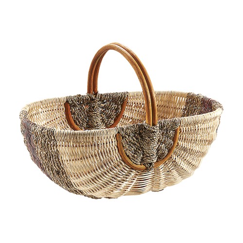 Rattankorb einkaufskorb - rattankorb,