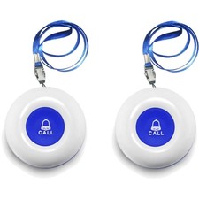 Notrufknopf Senioren  drahtlos SOS Alarm Alarmknopf Batteriebetrieben