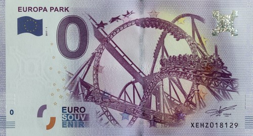 Null euro schein europa - schein,, park