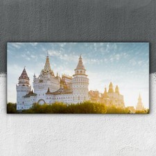 Panorama Stadt in Moskau 100x50 Leinwandbilder Wandbilder XXL Canvas