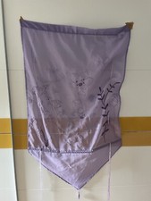 Gardine Rollo Blume Lavendel Farben Frühling Lila 80x140cm