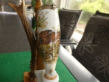 Jäger/Gesteckpfeife Motiv Hase mit Pfeifenständer