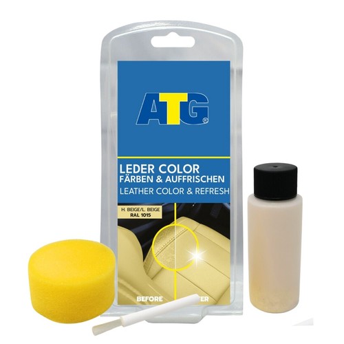 Lederfarbe hellbeige - lederfarbe,