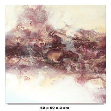 ROT ABSTRAKT MALEREI Kunst