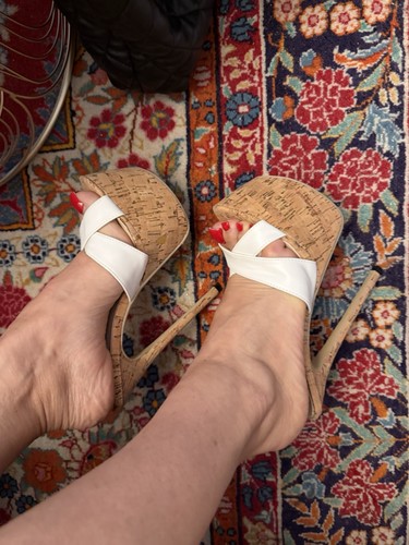 Plateau mules high heels hoch - plateau,