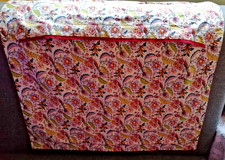 Kissenbezug Dekokissen Sofa Couch Landhausstil quadratisch 55 x 55 cm Baumwolle