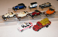 Spur 0 9x Modellautos ca. 1:43