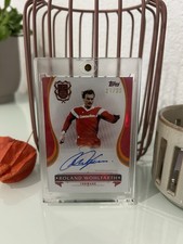 Roland Wohlfahrt /33 Auto On Card Topps 125 Jahre FC Bayern München Anniversary
