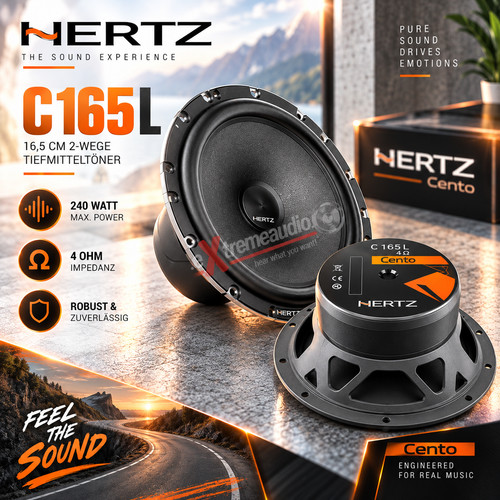 Hertz 165l cento - 165l, cm
