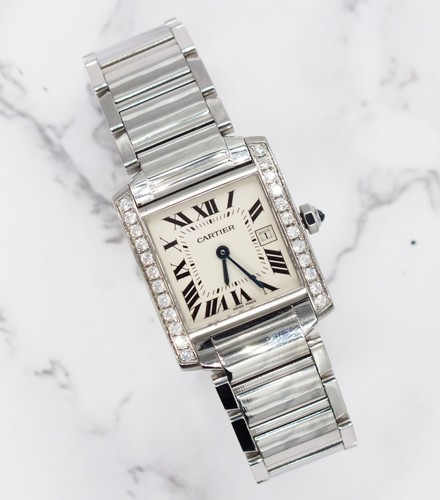 Cartier tank francaise mid - cartier,