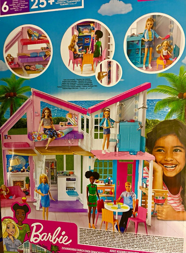 Barbie malibu house - malibu,