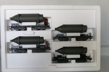 Märklin H0 48250 - Güterwagen-Set Carbid Flaschenwagen Ep. III unbespielt OVP