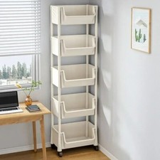 Rollwagen Bücherregal