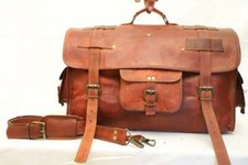 Seesack aus echtem Leder mit