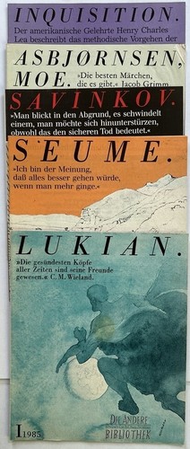 Andere bibliothek magazine - andere,