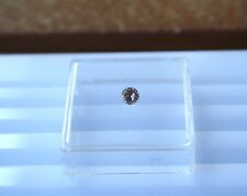 Edelsteine24 Echter Diamant im Brillantschliff 0,20ct -3,75mm light brown! D-456