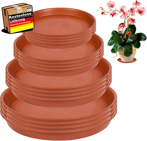 Blumentopf untersetzer set - blumentopf, 16
